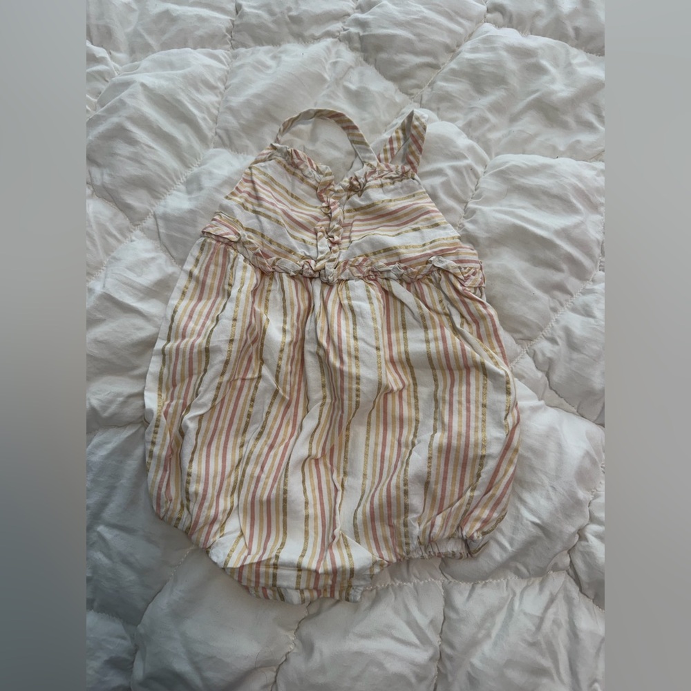 Baby girl Dylan & Abby onesie 12 months